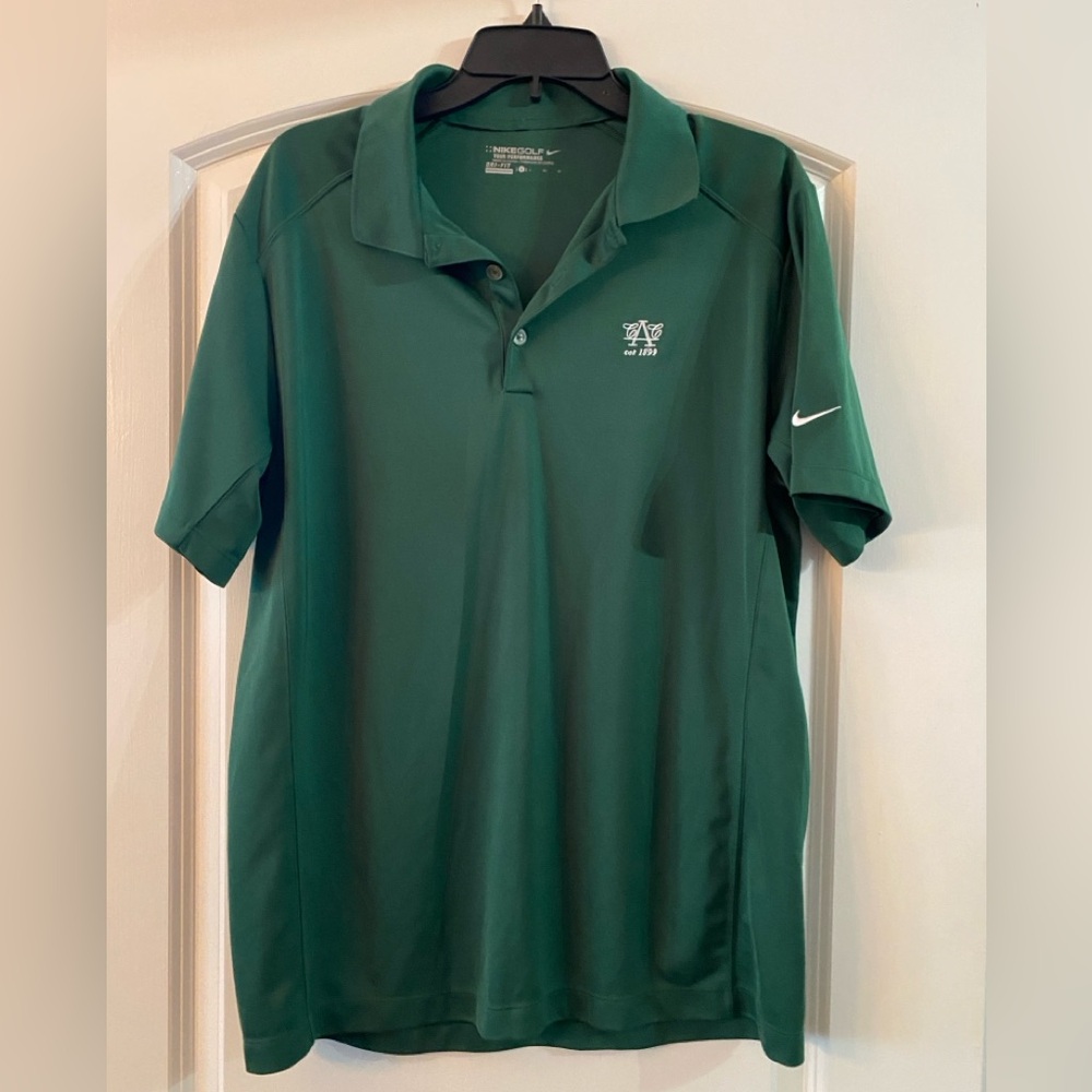Nike Golf Men’s Dark Green Tour Performance Polo / Size L / VGUC